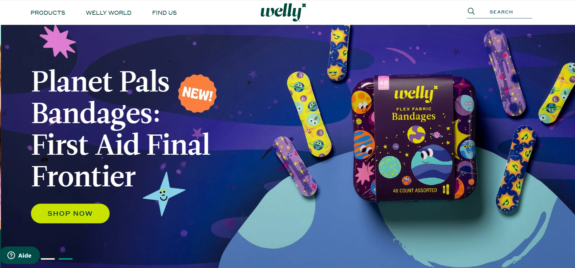 Website for Welly