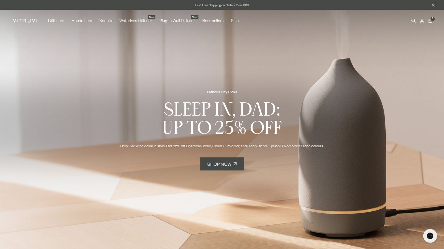 Website for Vitruvi